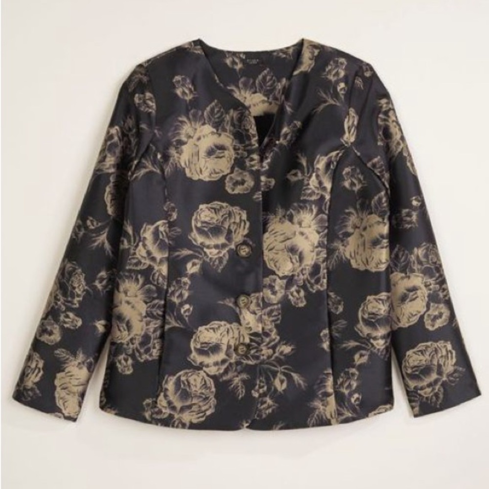 Studio 1886 Floral Blazer - Picture 3 of 8
